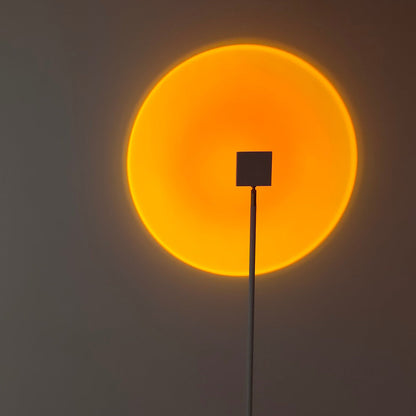 Frendorf | LED Color Projector Floor Lamp | Minimalist Halo Light Effect
