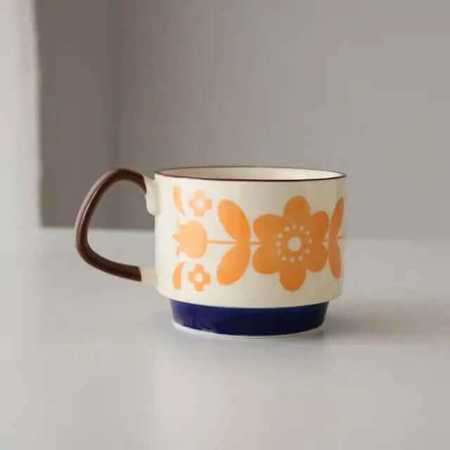 Skanto | Outstanding Retro Ceramic Coffee Cups – Available in 8 Different Patterns