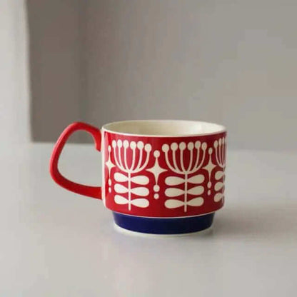 Skanto | Outstanding Retro Ceramic Coffee Cups – Available in 8 Different Patterns