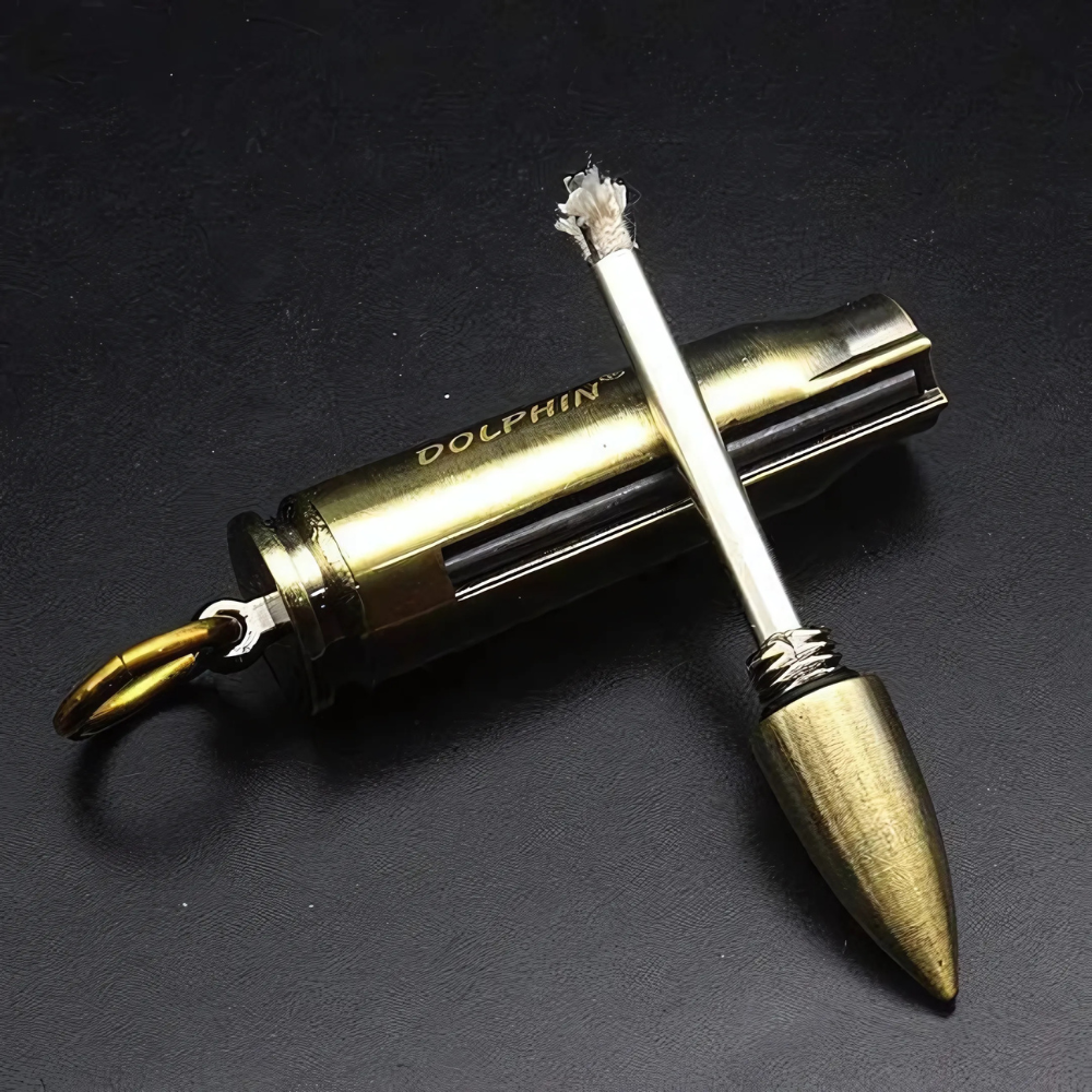 BowLift | Survival Waterproof Flint Fire Starter Keychain