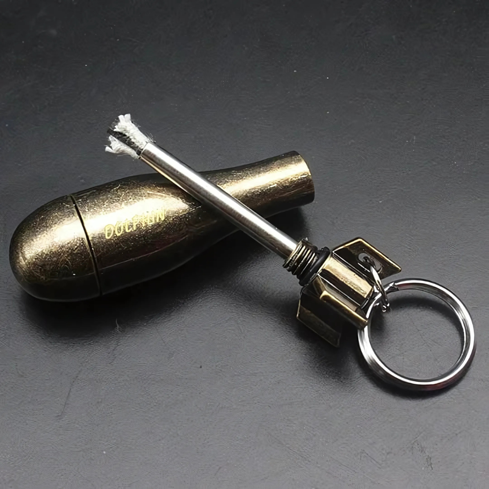 BowLift | Survival Waterproof Flint Fire Starter Keychain
