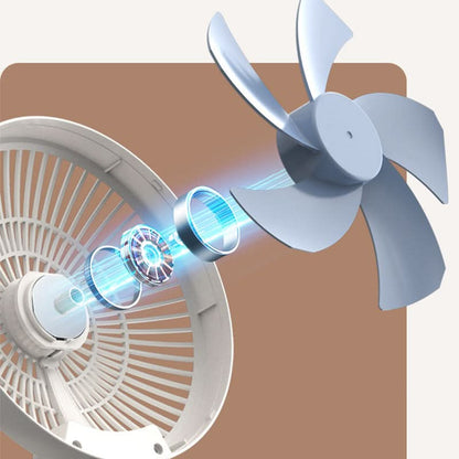 BowLift | Portable Rechargeable Handheld Fan with Quiet Cooling