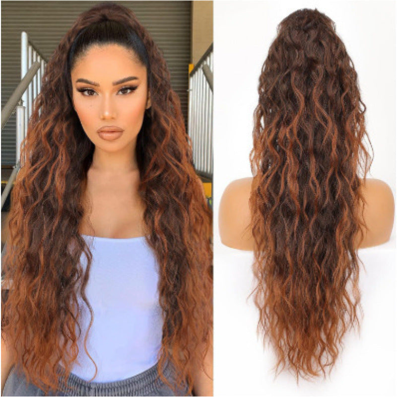 Skanto | Water Wave Ponytail Wig
