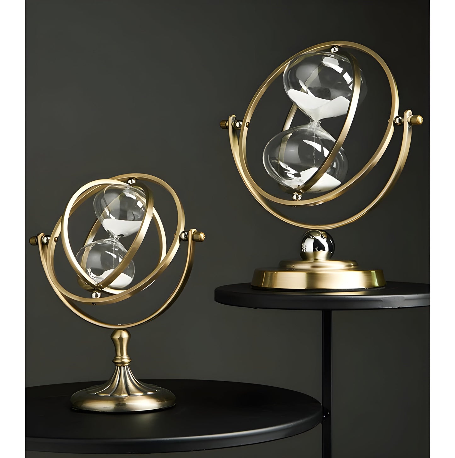 GracefulTime Clock - Luxury Hourglass with Hourglass | Bowlift