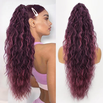 BowLift | Water ripple ponytail wig