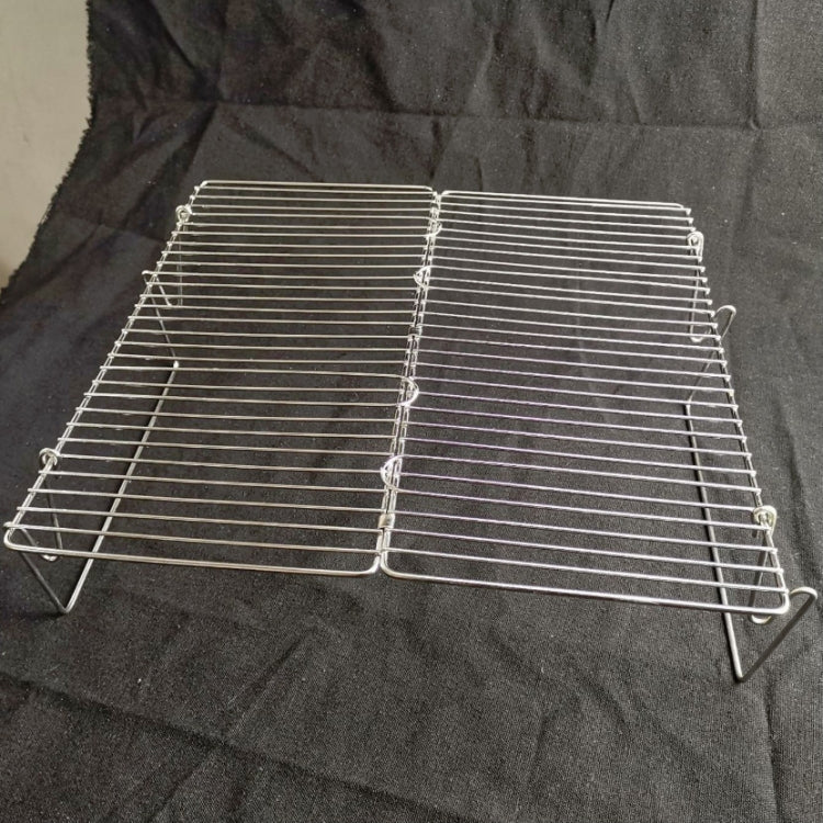 BowLift | Portable Grill Camping Stainless Steel Folding Grill Wood Charcoal Grill