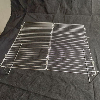 Skanto | Portable Grill Camping Stainless Steel Foldable Grill Wood Charcoal Grill