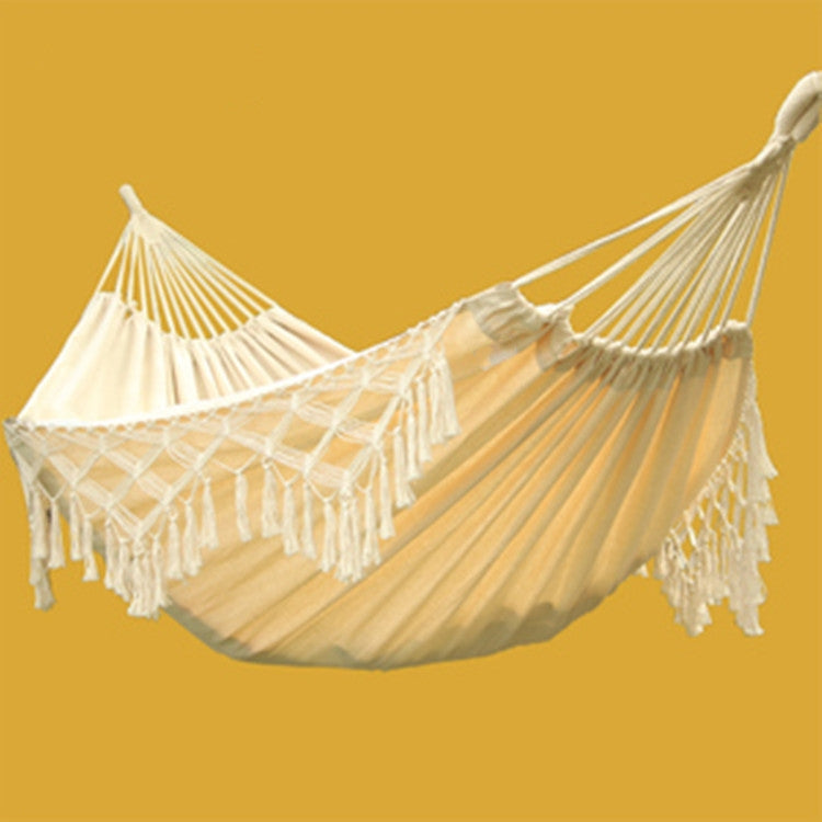 BowLift | Quast Hammock Double Canvas Hammock Outdoor Indoor Photography Props, Specification: 200x150cm White