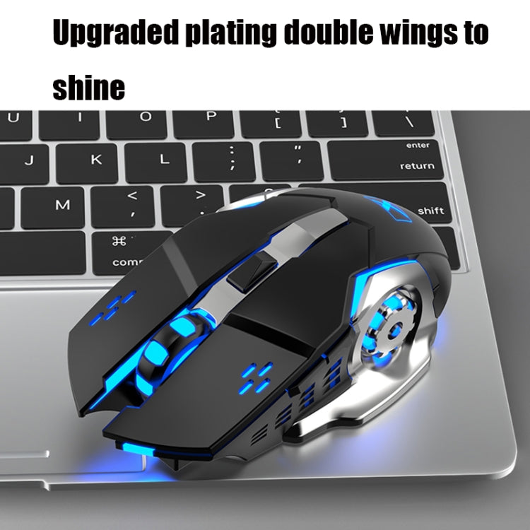 Skanto | K680 RGB Rechargeable Gaming Wireless Keyboard and Mouse Set (Black)