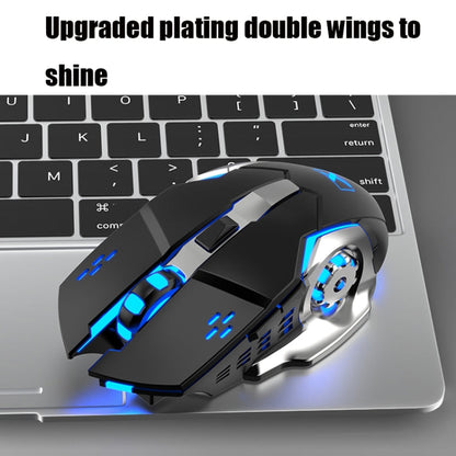 Skanto | K680 RGB Rechargeable Gaming Wireless Keyboard and Mouse Set (Black)