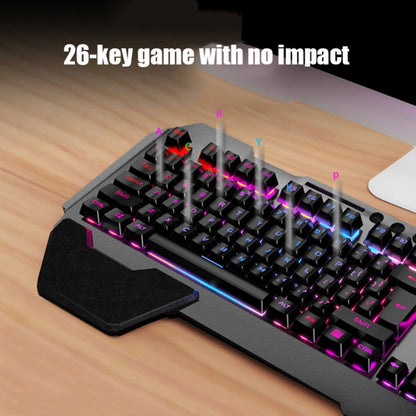 Skanto | K680 RGB Rechargeable Gaming Wireless Keyboard and Mouse Set (Black)