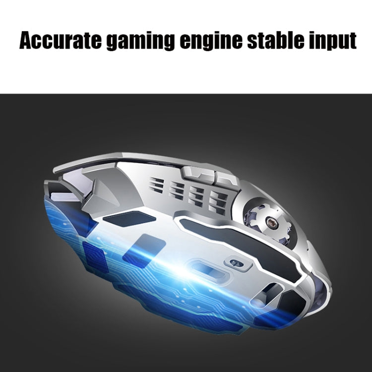 Skanto | K680 RGB Rechargeable Gaming Wireless Keyboard and Mouse Set (Black)