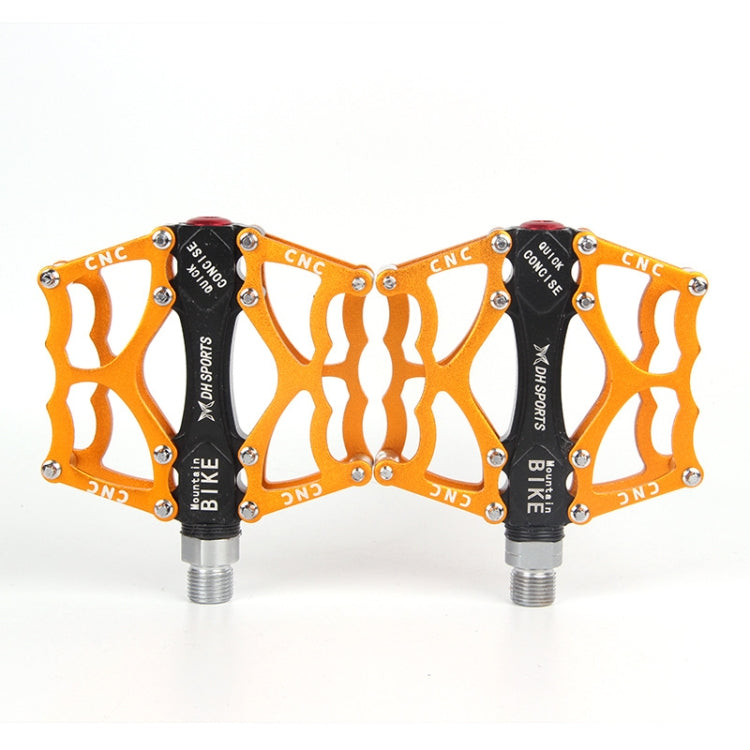 Skanto | Mountain Bike Pedal Aluminum Alloy Palin Pedal Slide Bearing Pedal (901 Yellow)