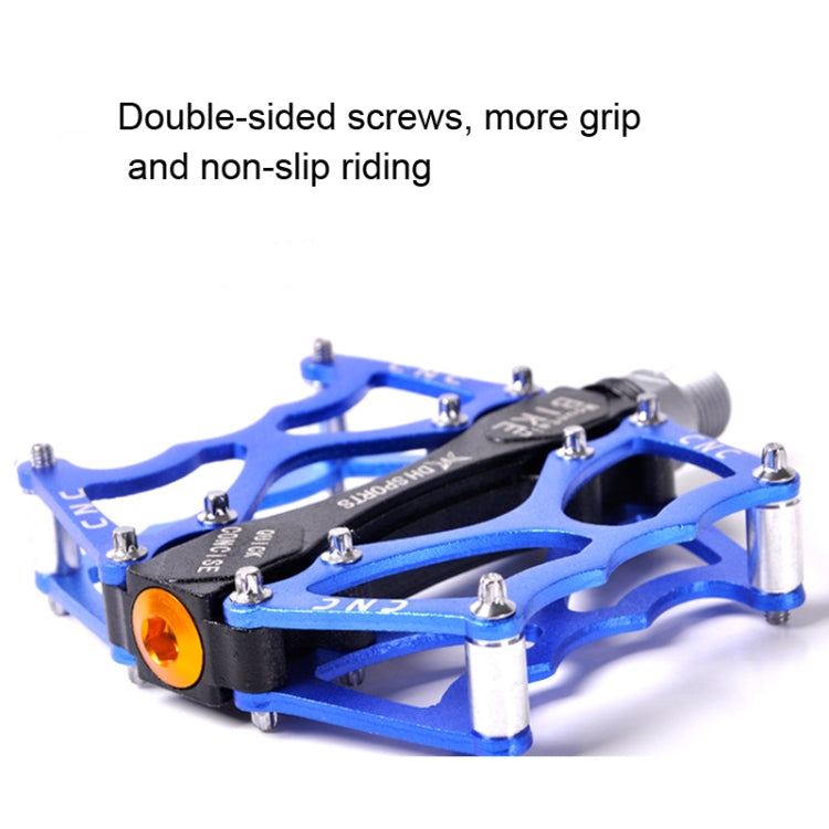 Skanto | Mountain Bike Pedal Aluminum Alloy Palin Pedal Slide Bearing Pedal (901 Yellow)