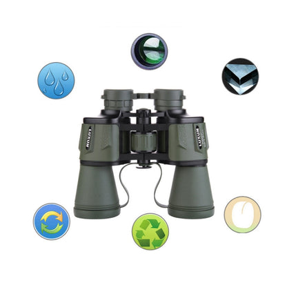 Skanto Skanto | Luxun 20X50 Outdoor Binoculars Low Light Night Vision Non-Infrared High Performance Binoculars (Black)