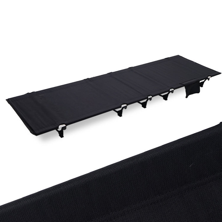 Skanto | CLS Outdoor Lightweight Folding Bed Camping Single Leisure Bed (Black)
