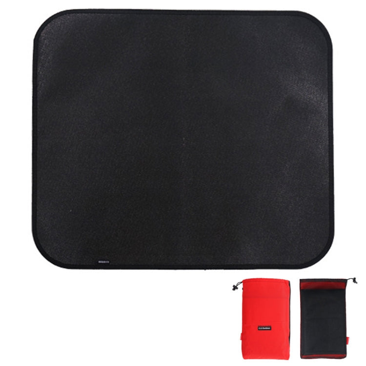 Sandsberg | CLS Outdoor Camping Silicone fireproof blanket Picnic Grill Heat Insulation Pad, Size: XL: 800x750mm
