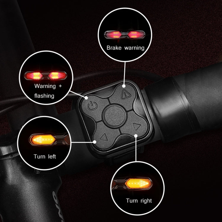 Brehn | Bicycle Smart Wireless Remote Control Ride Control Warning Taillight (DT-6002Z)