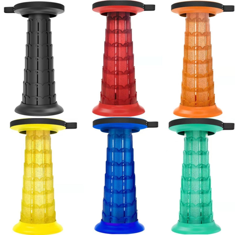 BowLift | Outdoor Portable Lotus Raised Folding Telescopic Stool (Black)