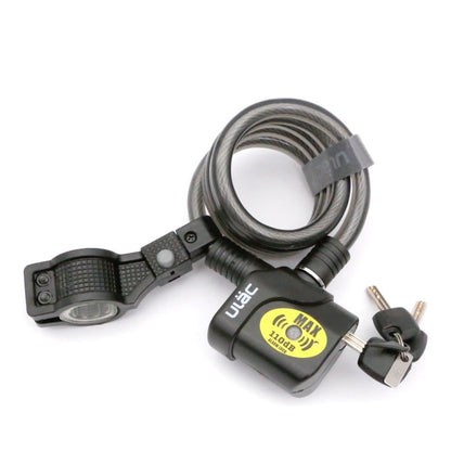 BowLift | ULAC AL-3P Bicycle Alarm Cable Lock Mountain Bike Lock Bicycle Accessories
