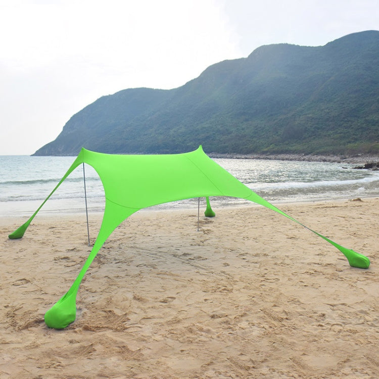 Sandsberg | Outdoor Beach Lycra Sun Shade Camping Tent Sun Protection Fishing Tent, Size: 210x160x150cm (Green)