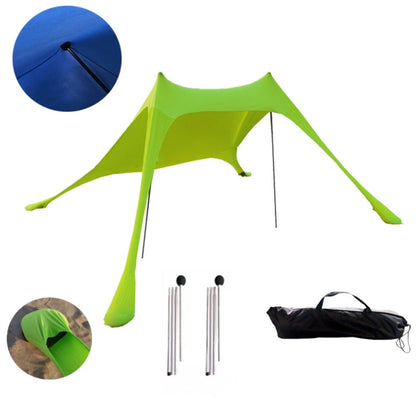 Sandsberg | Outdoor Beach Lycra Sun Shade Camping Tent Sun Protection Fishing Tent, Size: 210x160x150cm (Green)