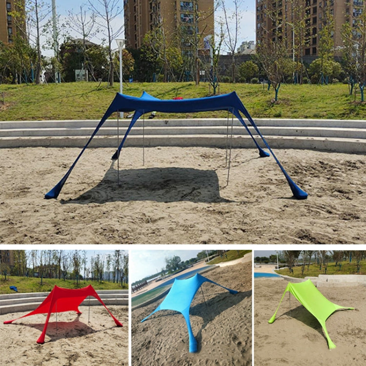 Sandsberg | Outdoor Beach Lycra Tent Sunshade Camping Tent, Size: 300x300x200cm (Sea Blue)