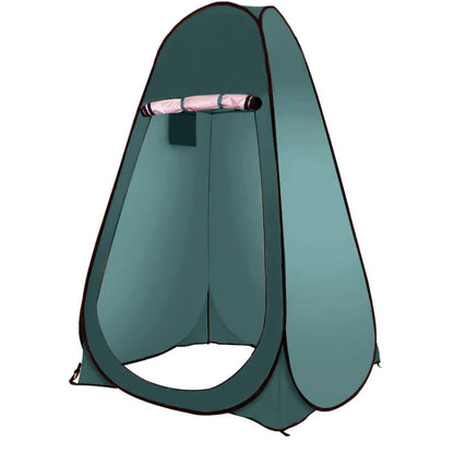 Sandsberg | Outdoor Camping Toilet Changing Tent Automatic Shower Tent, Style: Double Person (Oil Green)