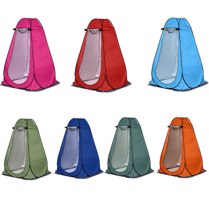Sandsberg | Outdoor Camping Toilet Changing Tent Automatic Shower Tent, Style: Double Person (Oil Green)