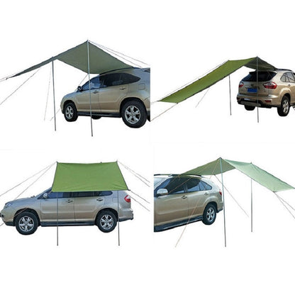 Sandsberg | Outdoor Picnic Camping Tent For The Side Of The Car, Vehicle Rainproof Sunshade Tent 300x200cm (Khaki)