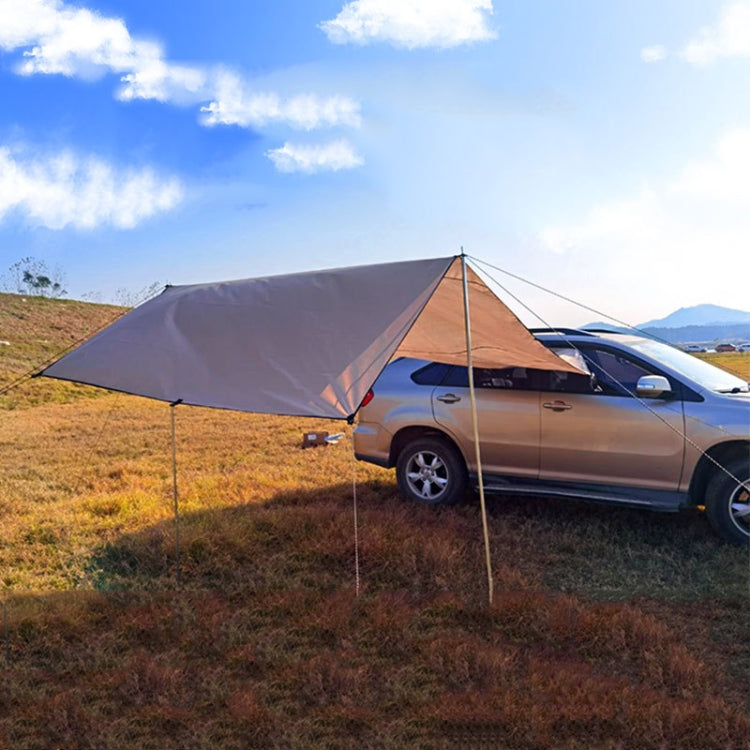 Sandsberg | Outdoor Picnic Camping Tent For The Side Of The Car, Vehicle Rainproof Sunshade Tent 300x200cm (Khaki)