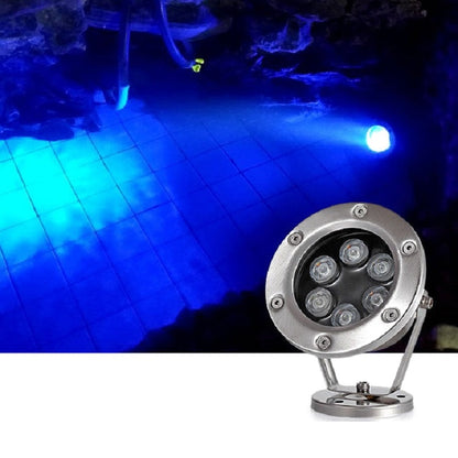 BowLift | LED Underwater Light Pool Fish Pond Fountain Waterproof Landscape Light 18W (White)