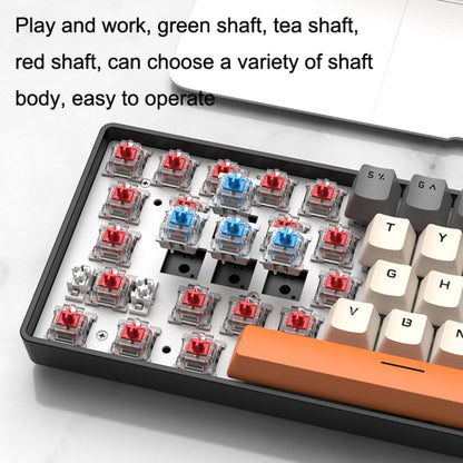 Sandsberg | ZIYOU LANG T8 68 Keys RGB Gaming Mechanical Keyboard, Cable length: 1.5m, Style: Micro Light Version Green Shaft