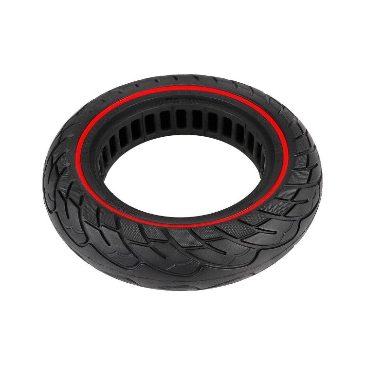 Skanto | For Ninebot Max G30 10 X 2.5 Inch (60/70-6.5) Scooter Solid Rubber Tire Red Line