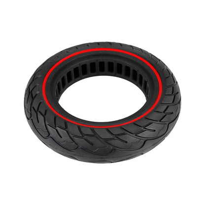 Skanto | For Ninebot Max G30 10 X 2.5 Inch (60/70-6.5) Scooter Solid Rubber Tire Red Line