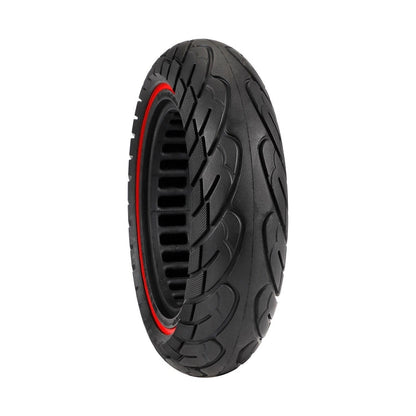 Skanto | For Ninebot Max G30 10 X 2.5 Inch (60/70-6.5) Scooter Solid Rubber Tire Red Line