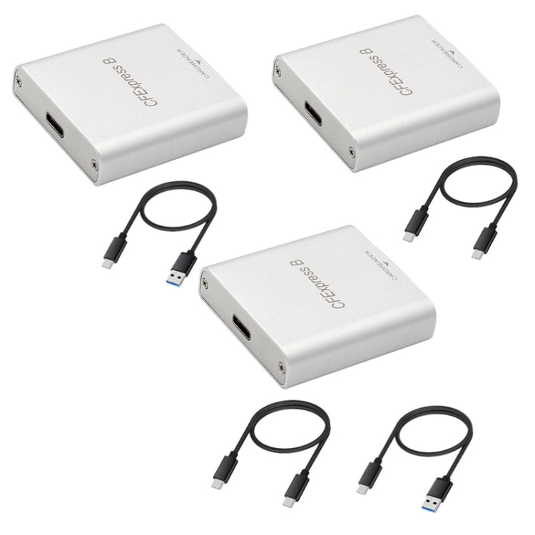 Sandsberg | 10G High-speed USB3.2 Z6/Z7 1DX3 Cabling CFEXPRESS Card Reader with A-C Cable