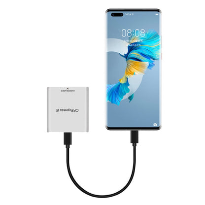 Sandsberg | 10G High-speed USB3.2 Z6/Z7 1DX3 Cabling CFEXPRESS Card Reader with A-C Cable