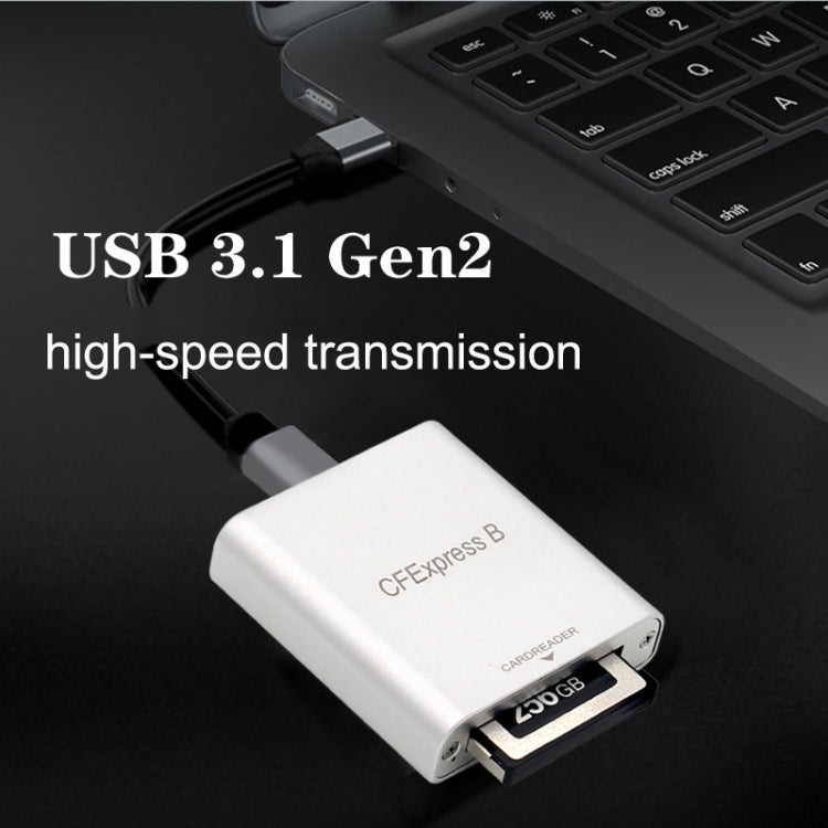 Sandsberg | 10G High-speed USB3.2 Z6/Z7 1DX3 Cabling CFEXPRESS Card Reader with A-C Cable