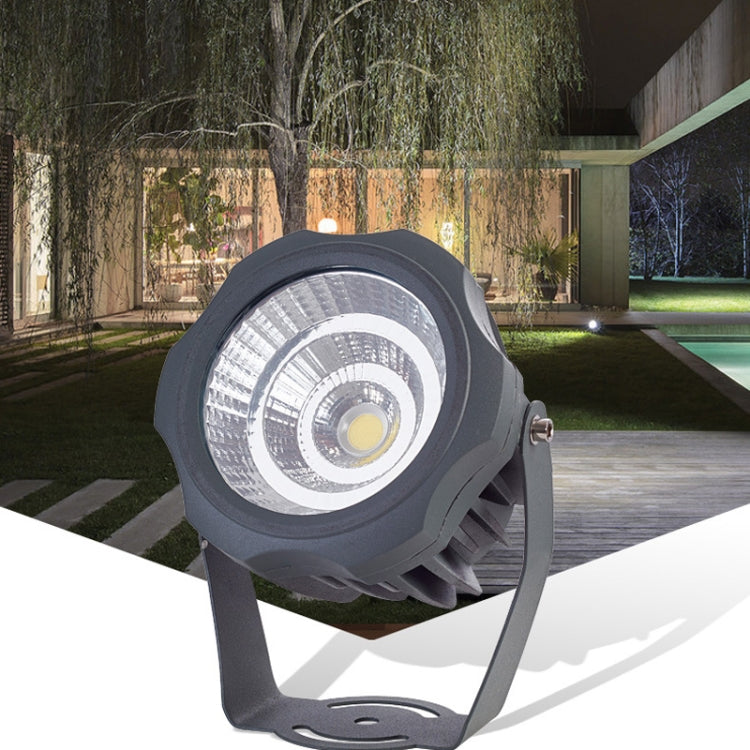 LED Floodlight COB Outdoor Waterproof Spotlight Billboard Lights Garden Lamp, Color: 20W 7 Colors