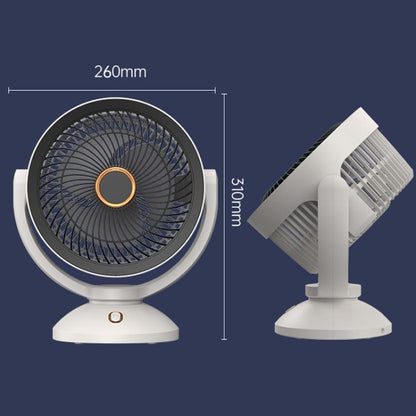USB Air Circulation Fan Office Desktop Small Fan, Style: Rechargeable | Karnz
