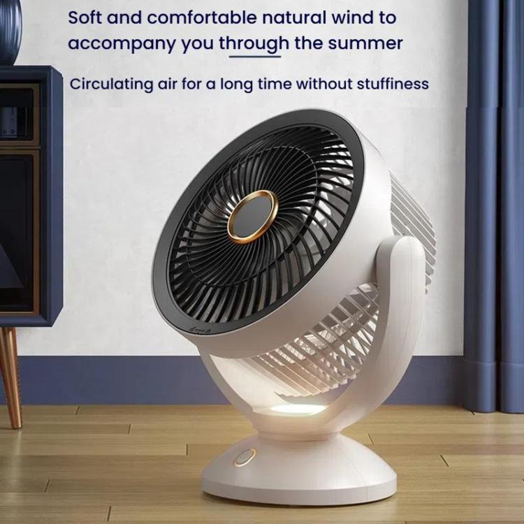 USB Air Circulation Fan Office Desktop Small Fan, Style: Rechargeable | Karnz