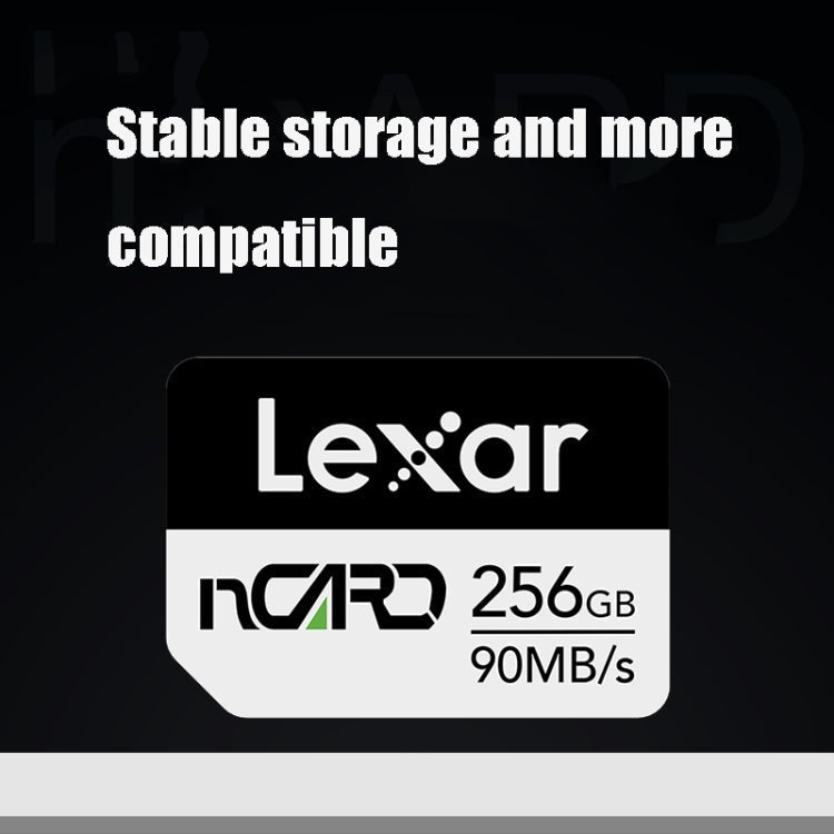 Skanto | Lexar nCARD 256GB Memory Card for Mobile Phone Expansion NM Card