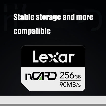 Skanto | Lexar nCARD 256GB Memory Card for Mobile Phone Expansion NM Card