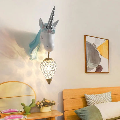 Skanto | Magical Unicorn Wall Lamp for Kids – Playful & Warm Light