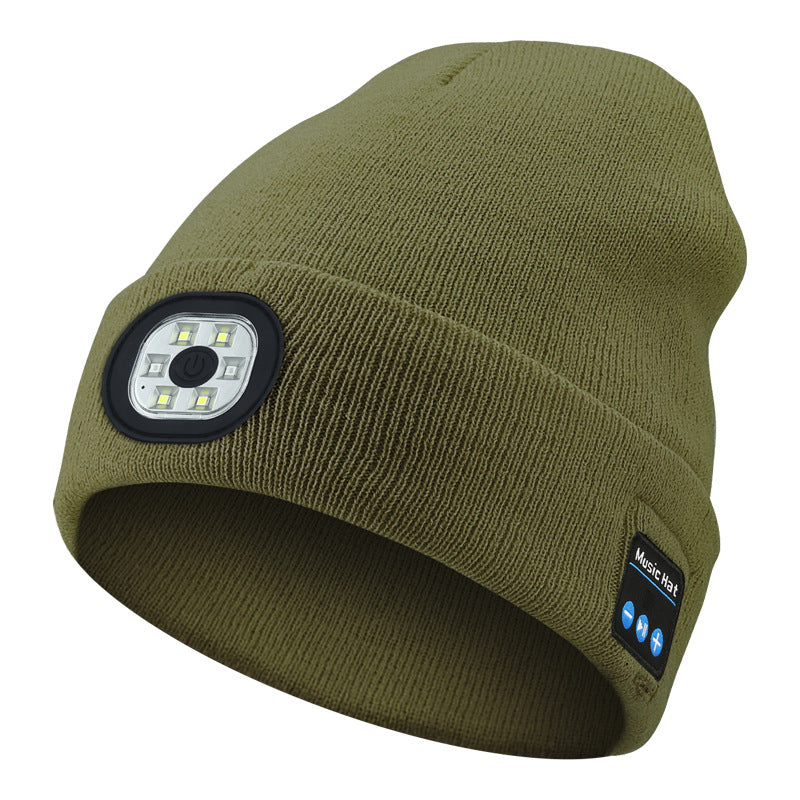 Skanto | LED Bluetooth Beanie with Detachable Speakers
