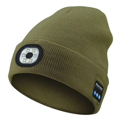 Skanto | LED Bluetooth Beanie with Detachable Speakers