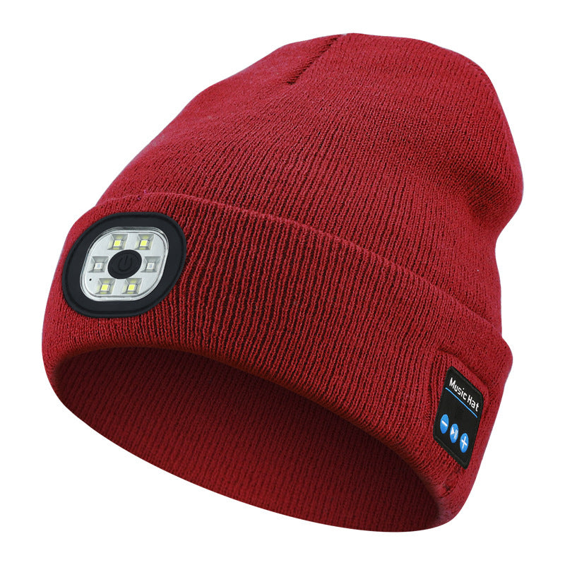 Skanto | LED Bluetooth Beanie with Detachable Speakers