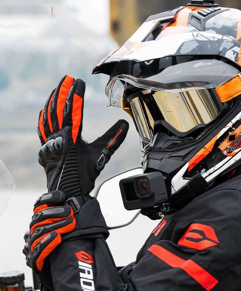BowLift | Waterproof, insulated motorbike gloves for winter riding