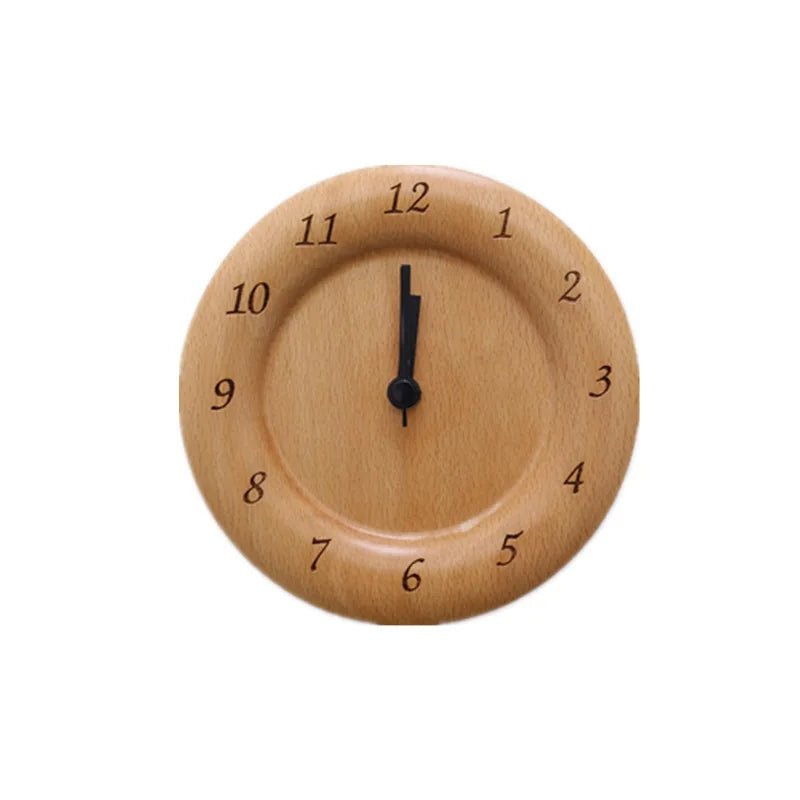 Skanto | Elegant alarm clock made of beech for a stylish home